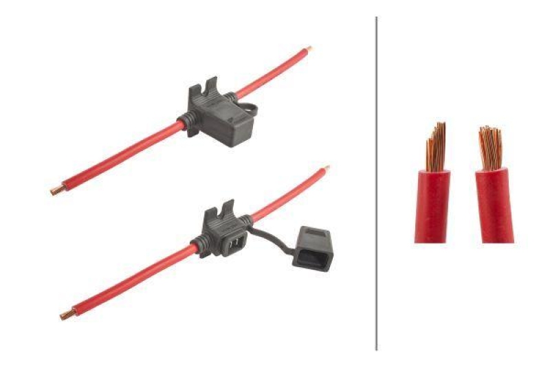 HELLA 8JD 743 557-111 Sicherungshalter für JCASE