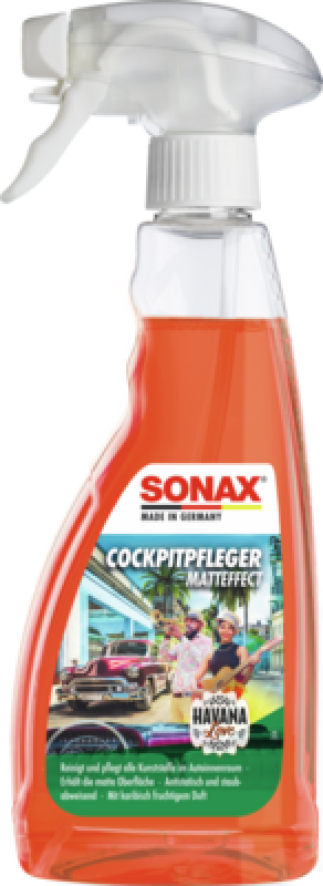SONAX 03682410 Cockpitpfleger Matteffect Havana Love 500ml