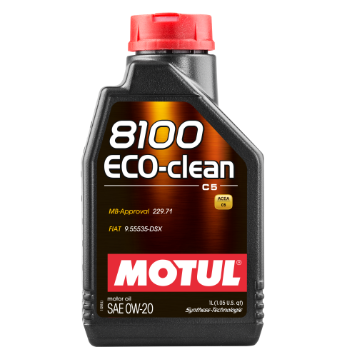 MOTUL 108813 Motoröl 8100 ECO-clean 0W-20 1 L
