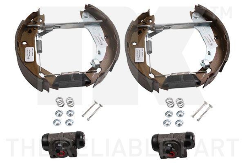 NK 449938906 Bremsensatz, Trommelbremse f&uuml;r PEUGEOT