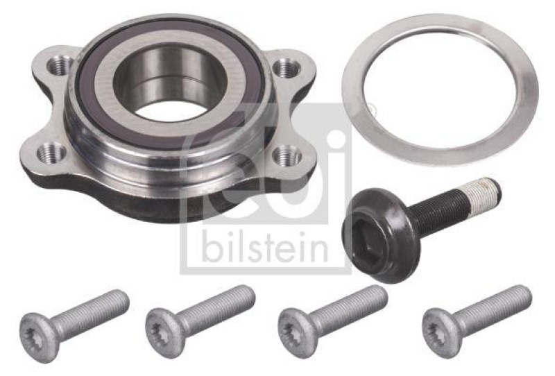 FEBI BILSTEIN 102315 Radlagersatz mit ABS-Impulsring und Schrauben f&uuml;r VW-Audi