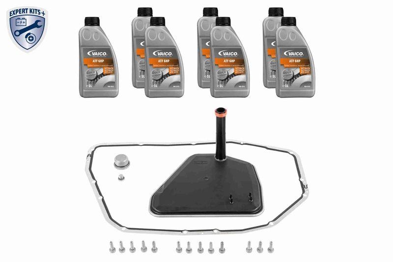VAICO V10-3226 Teilesatz, Automatikgetriebe-&Ouml;lwechsel 6-Gang (6Hp19) f&uuml;r VW