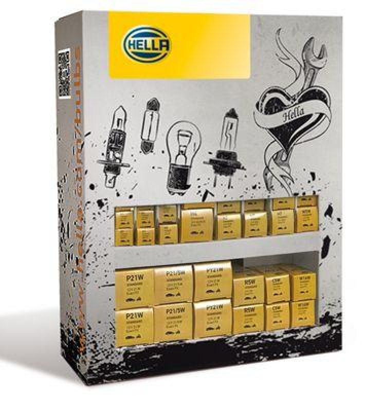 HELLA 9XX 223 498-807 Glühleuchte 12V Box