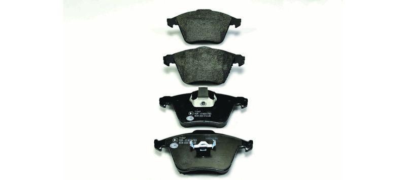 HELLA 8DB 355 012-281 Bremsbelagsatz, Scheibenbremsbelag f&uuml;r VOLVO/SAAB/MAZDA/FORD