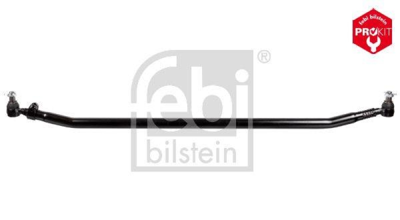 FEBI BILSTEIN 106187 Spurstange mit Kronenmuttern und Splinten f&uuml;r DAF