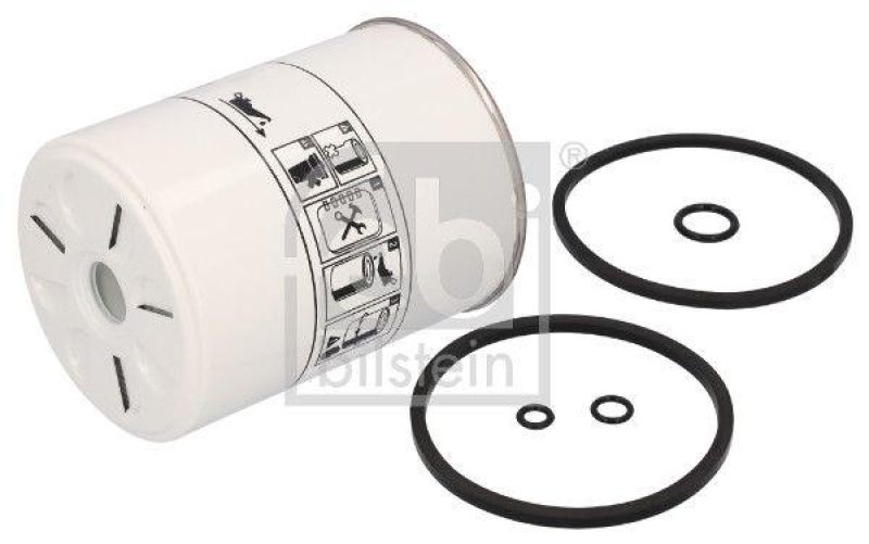 FEBI BILSTEIN 22575 Kraftstofffilter mit Dichtringen f&uuml;r Peugeot
