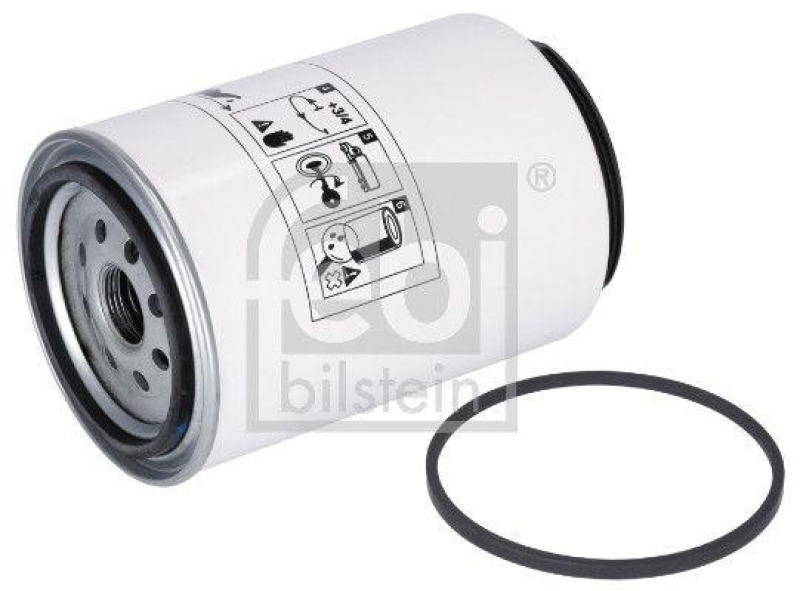 FEBI BILSTEIN 26979 Kraftstofffilter mit Dichtring f&uuml;r Volvo