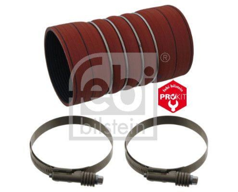 FEBI BILSTEIN 44301 Ladeluftschlauch mit Schlauchschellen für M A N