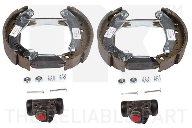NK 449940703 Bremsensatz, Trommelbremse f&uuml;r PEUGEOT
