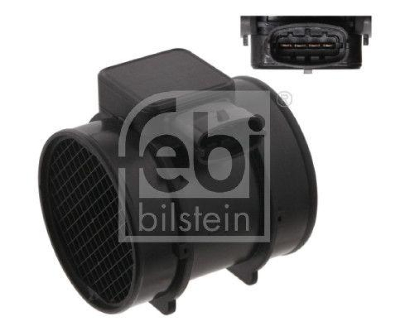 FEBI BILSTEIN 33698 Luftmassenmesser mit Geh&auml;use f&uuml;r Opel