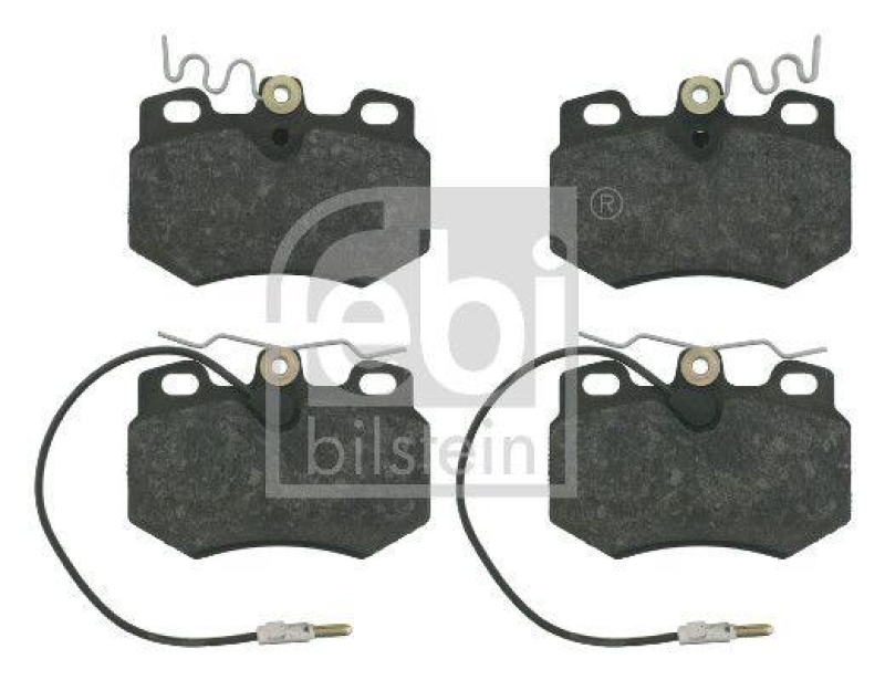 FEBI BILSTEIN 16242 Bremsbelagsatz f&uuml;r Peugeot