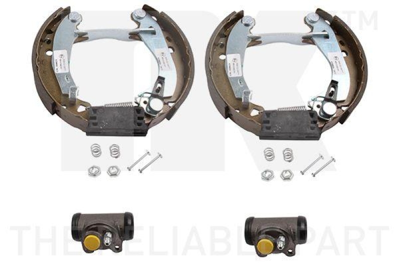 NK 449940704 Bremsensatz, Trommelbremse für PEUGEOT