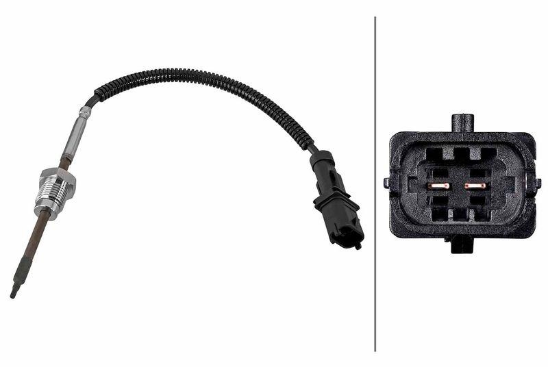 HELLA 6PT 010 376-721 Sensor, Abgastemperatur