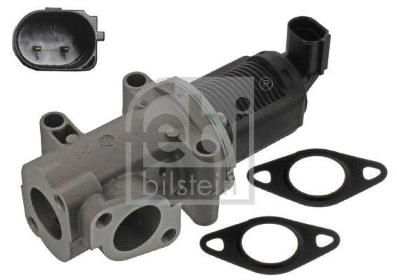 FEBI BILSTEIN 45676 Abgasregelventil mit Dichtungen f&uuml;r Fiat