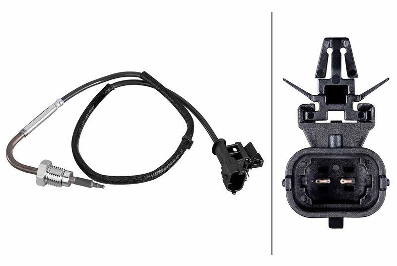 HELLA 6PT 010 376-731 Sensor, Abgastemperatur