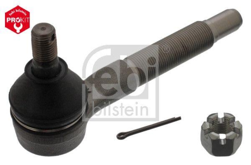 FEBI BILSTEIN 42687 Spurstangenendst&uuml;ck mit Kronenmutter und Splint f&uuml;r NISSAN