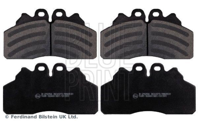 BLUE PRINT ADBP420011 Bremsbelagsatz f&uuml;r Iveco