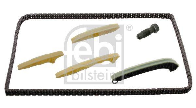 FEBI BILSTEIN 30330 Steuerkettensatz f&uuml;r Nockenwelle, mit Gleitschienen und Kettenspanner f&uuml;r Mercedes-Benz