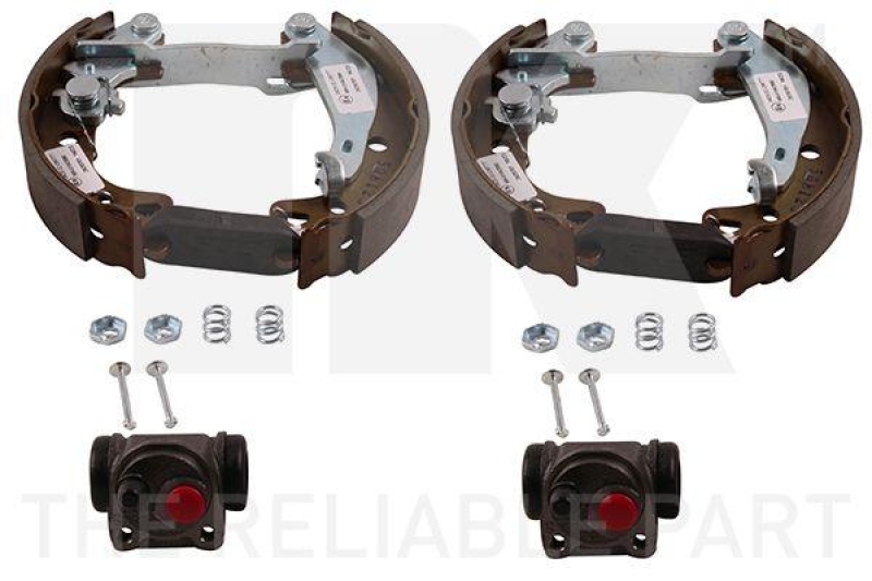 NK 449948801 Bremsensatz, Trommelbremse f&uuml;r CITROEN, PEUGEOT