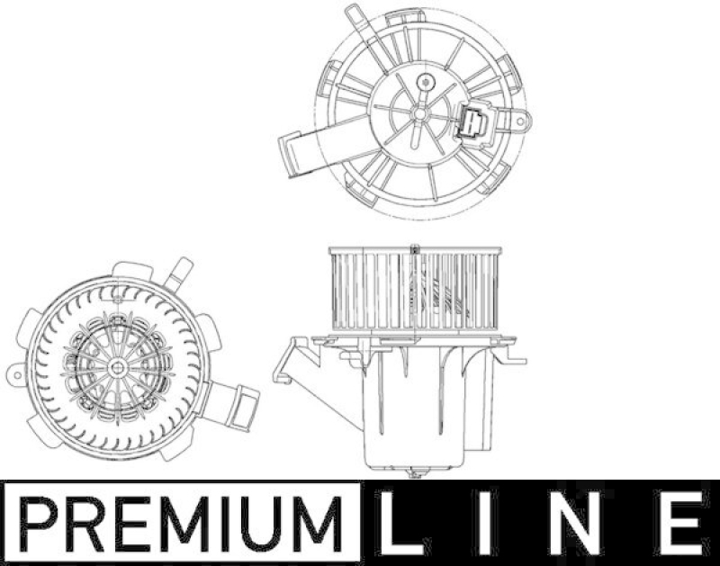 MAHLE AB 132 000P Innenraumgebläse