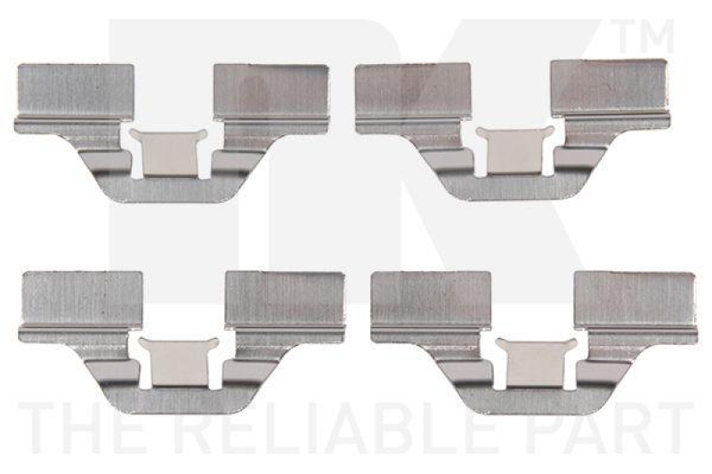 NK 7947211 Zubeh&ouml;rsatz, Scheibenbremsbelag f&uuml;r ALFA,AUDI,CITR,FIA,FO,LANC,MAZ,OP,PEUG,REN,SEAT,SKO,TOY,VAU,VW