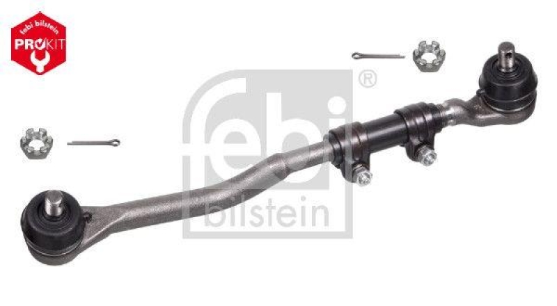 FEBI BILSTEIN 42693 Spurstange mit Kronenmuttern und Splinten f&uuml;r NISSAN