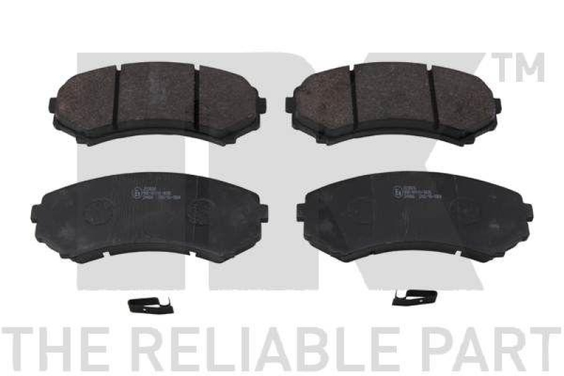 NK 223026 Bremsbelagsatz, Scheibenbremse f&uuml;r MAZDA, MITSUBISHI