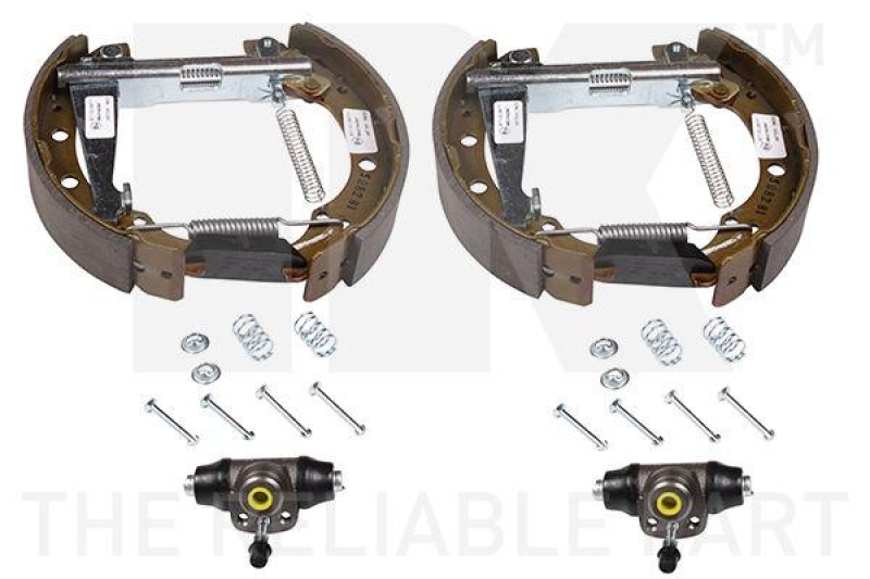 NK 449952001 Bremsensatz, Trommelbremse für AUDI, SEAT, VW