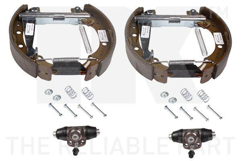 NK 449952003 Bremsensatz, Trommelbremse für AUDI, SEAT, VW