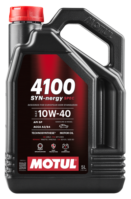 MOTUL Motoröl 4100 SYN-NERGY SPEC 10W-40