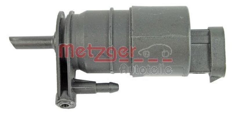 METZGER 2220056 Waschwasserpumpe, Scheibenreinigung f&uuml;r RENAULT vorne