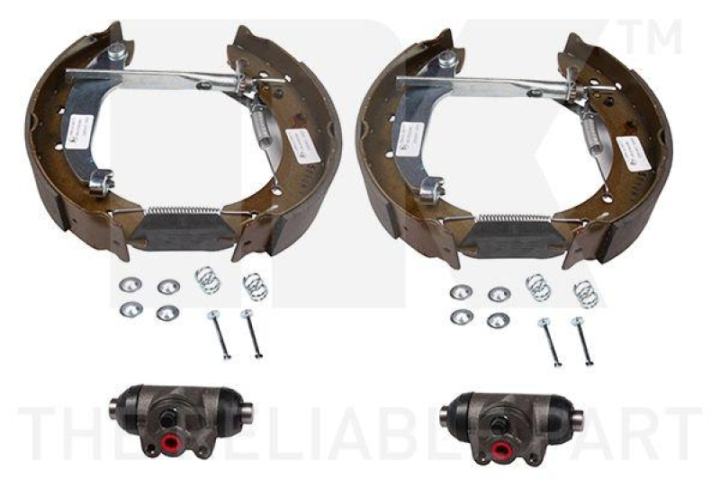 NK 449957202 Bremsensatz, Trommelbremse f&uuml;r CITROEN, PEUGEOT