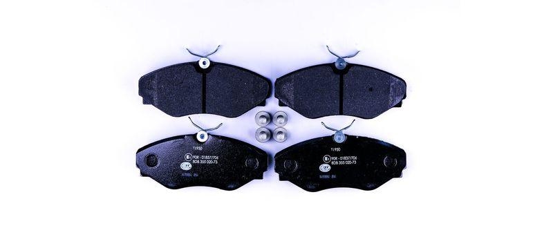 HELLA 8DB 355 020-731 Bremsbelagsatz, Scheibenbremsbelag f&uuml;r RENAULT