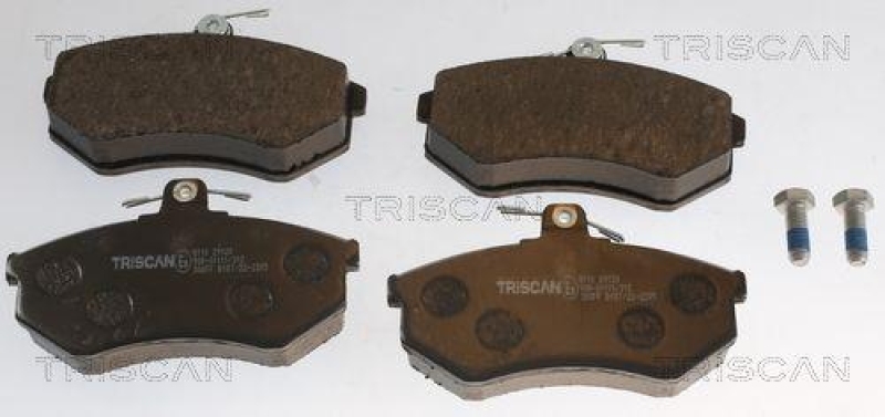 TRISCAN 8110 29120 Bremsbelag Vorne f&uuml;r Audi 80, 90, 100, 200
