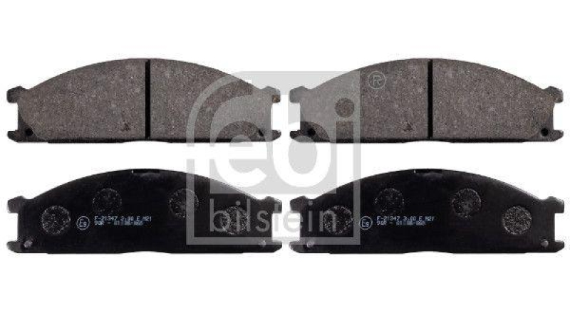 FEBI BILSTEIN 16265 Bremsbelagsatz f&uuml;r NISSAN