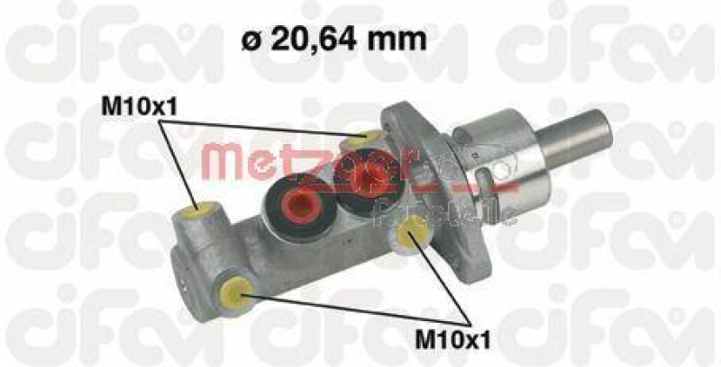 METZGER 202-277 Hydr. Hauptbremszylinder Cifam f&uuml;r SEAT/VW