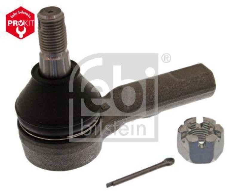 FEBI BILSTEIN 42702 Spurstangenendst&uuml;ck mit Kronenmutter und Splint f&uuml;r NISSAN