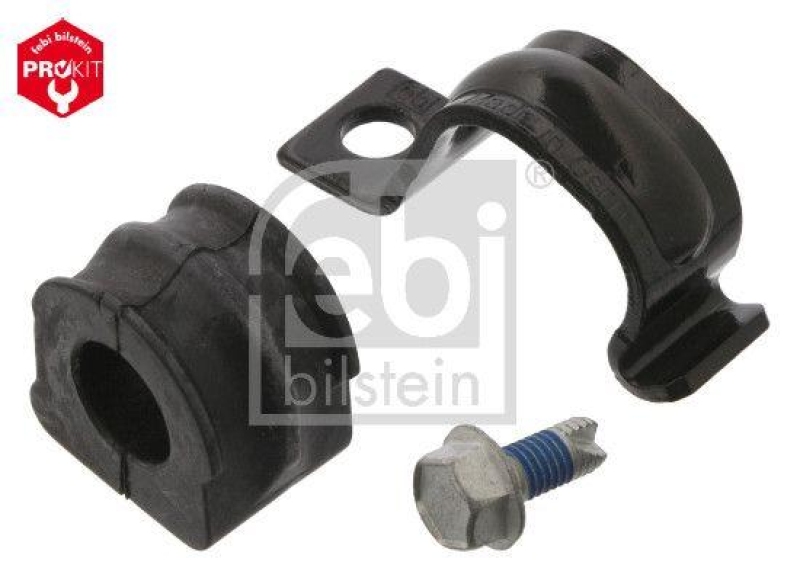 FEBI BILSTEIN 27304 Stabilisatorlagersatz mit Halter und Schraube f&uuml;r VW-Audi