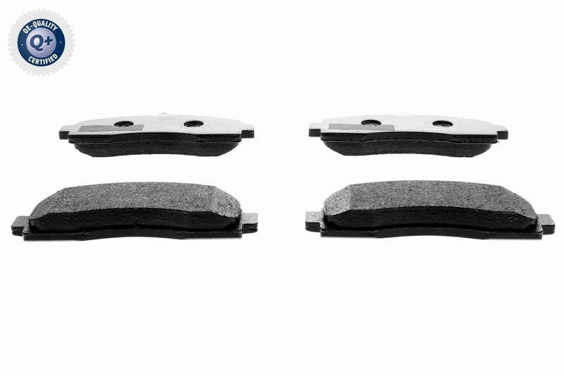 ACKOJA A38-0049 Bremsbelagsatz, Scheibenbremse Vorderachse - Akebono, ohne Verschlei&szlig;ko f&uuml;r NISSAN