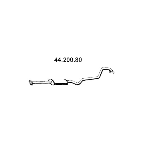 EBERSPÄCHER 44.200.80 Mittelschalldämpfer