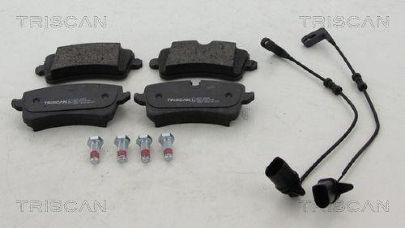 TRISCAN 8110 29168 Bremsbelag Hinten f&uuml;r Audi A6