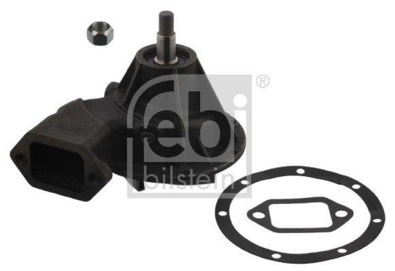 FEBI BILSTEIN 38392 Wasserpumpe mit Dichtungen und Sicherungsmutter f&uuml;r RENAULT (RVI)
