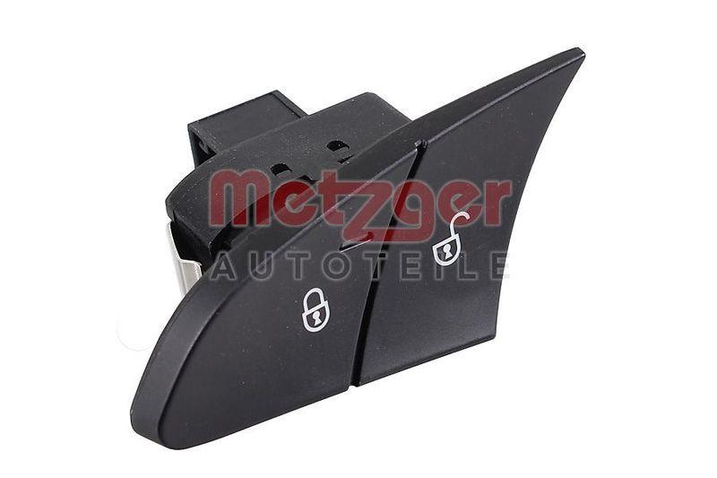 METZGER 09161174 Schalter, T&uuml;rverriegelung f&uuml;r PORSCHE