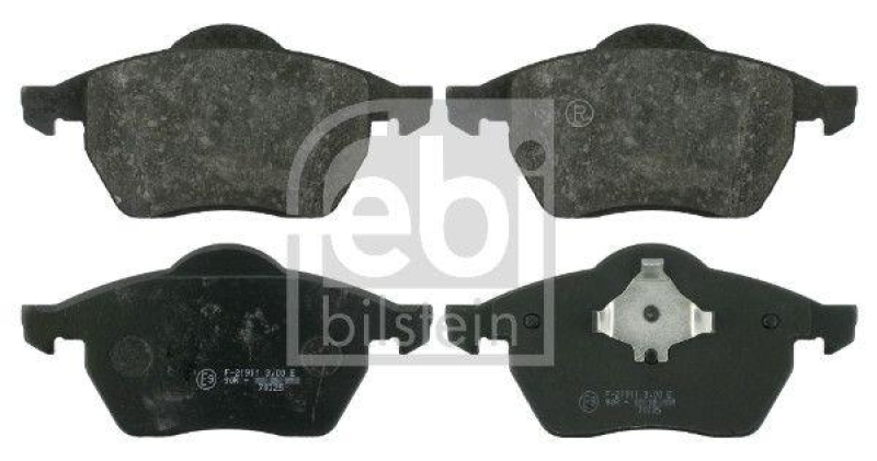 FEBI BILSTEIN 16280 Bremsbelagsatz f&uuml;r VW-Audi