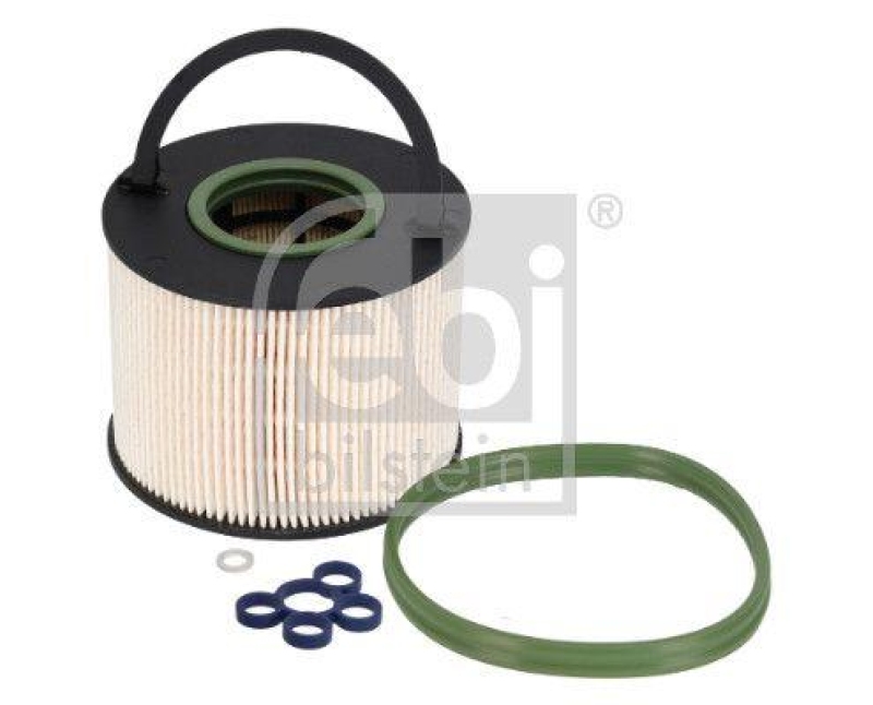 FEBI BILSTEIN 48552 Kraftstofffilter mit Dichtringen für VW-Audi