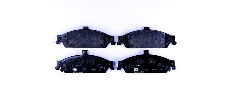 HELLA 8DB 355 020-911 Bremsbelagsatz, Scheibenbremsbelag f&uuml;r CHEVROLET