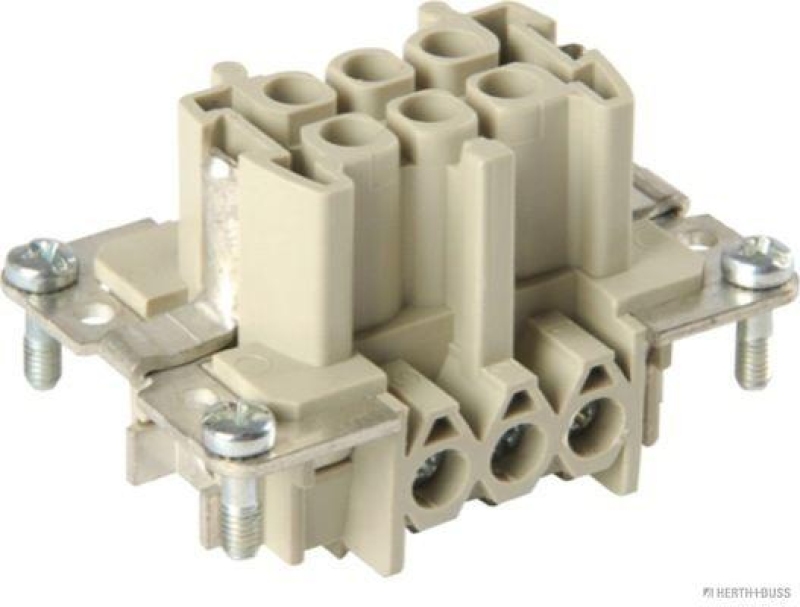 HERTH+BUSS 51305002 Buchseneinsatz, Geh&auml;use 6-polig, 500 V