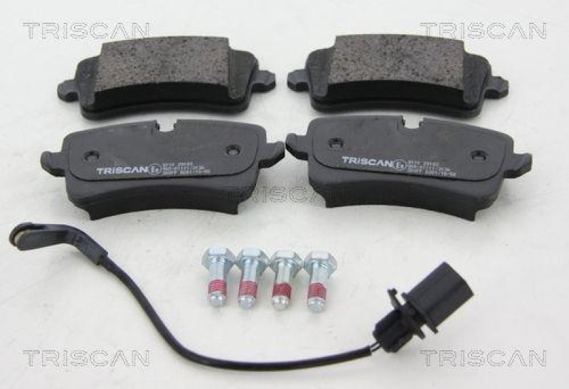 TRISCAN 8110 29183 Bremsbelag Hinten f&uuml;r Audi