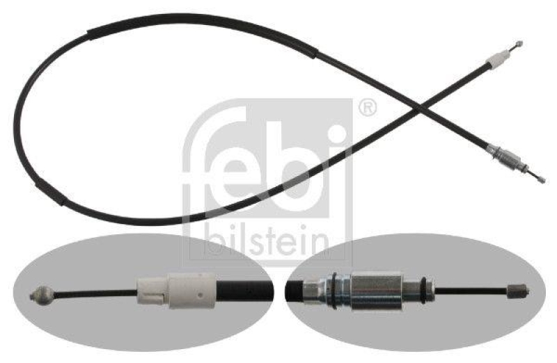 FEBI BILSTEIN 36935 Handbremsseil f&uuml;r VW-Audi