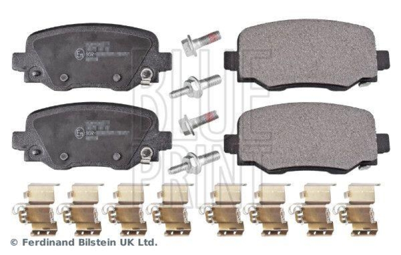 BLUE PRINT ADA104277 Bremsbelagsatz mit Befestigungsmaterial f&uuml;r Jeep